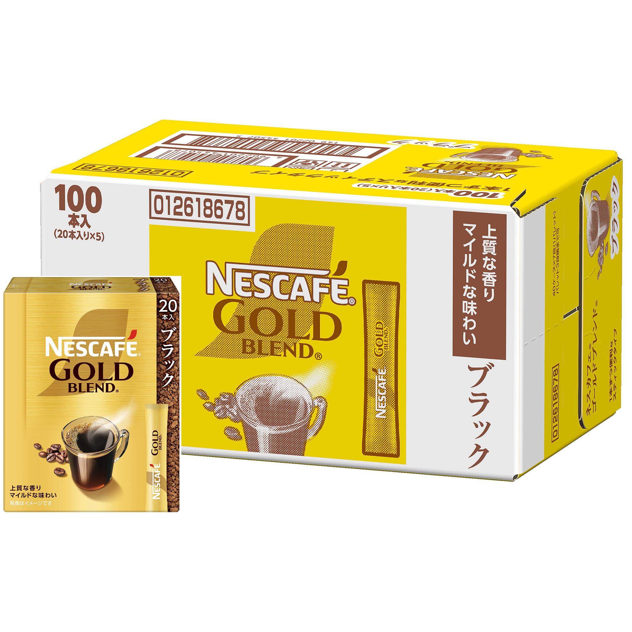 Amazon.co.jp: 【 スティックコーヒー 大容量 】ネスカフェ ゴールド