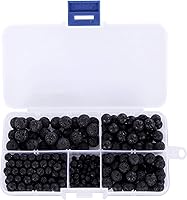 Vista 2 de Cuentas sueltas de gemas naturales, piedra de la energía de cristal de poder curativo para hacer joyas, 0.16, 0.24, 0.31, 0.4 pulgadas, de BRCbeads