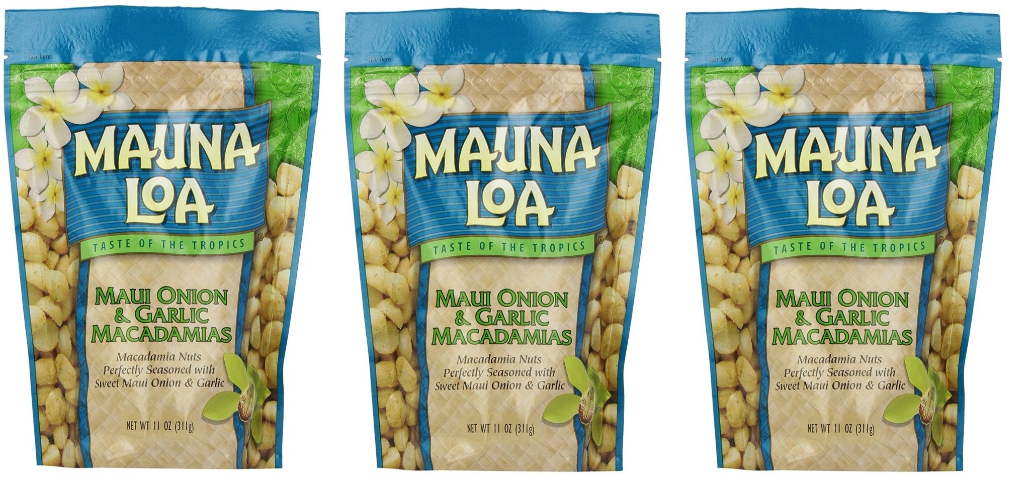 Amazon.com: Mauna Loa Macadamias, zsZwTb 3 Pack (Maui Onion and