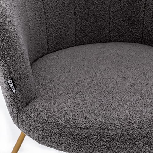 Miniatura 6 de Duhome - Silla decorativa de terciopelo para sala de estar, silla de esquina para dormitorio, sala de estar, silla de sala de estar en forma de