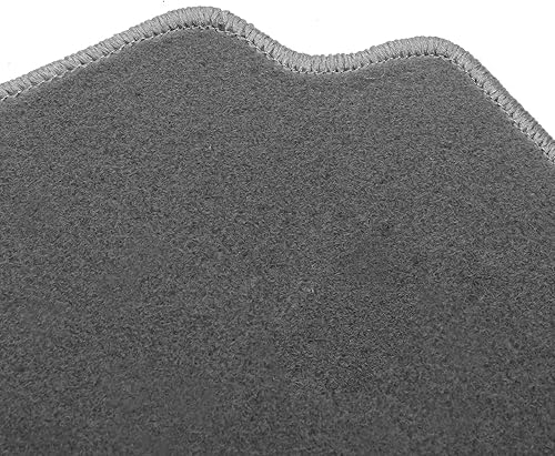 Miniatura 5 de IKON MOTORSPRTS - Alfombrillas compatibles con Cadillac XT5 2017-2024, protector de forro de nailon grisgris personalizado para automóvil, 1 2 fila,