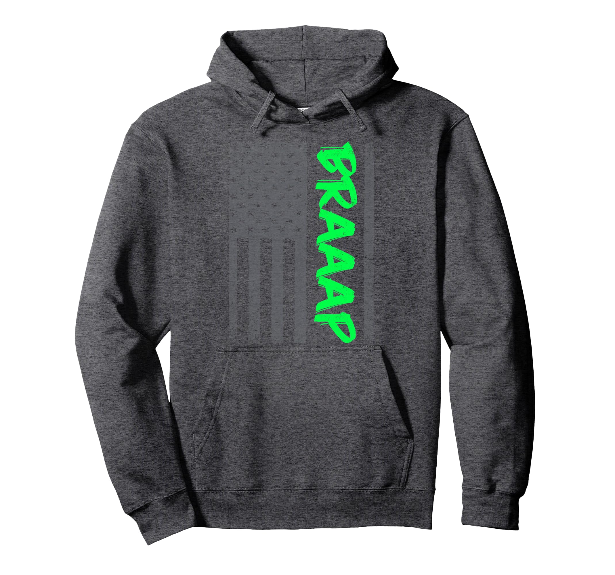Brap Braap-Braaap Vintage USA Flag Dirt Bike Jet Ski ATV Pullover Hoodie