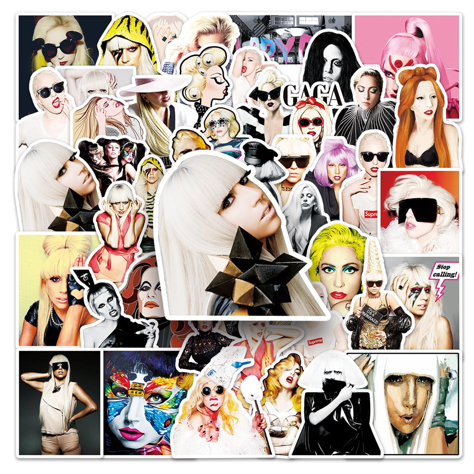 LADY GAGA レディーガガ メイヘム 日本 ステッカー 6種コンプ ① Lady