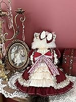 Vista 225 de Vestido de princesa de encaje para perros pequeños y pequeños extragrandes, color negro, talla L