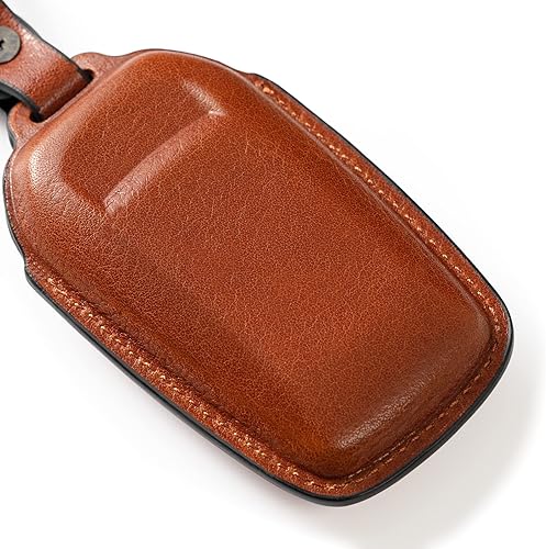 Miniatura 4 de Funda para Llavero de Toyota Smyfob Cubierta de Llavero de Cuero Protector para Prius Prime Venza Land Cruiser Sequoia Grand Highlander Camry RAV4