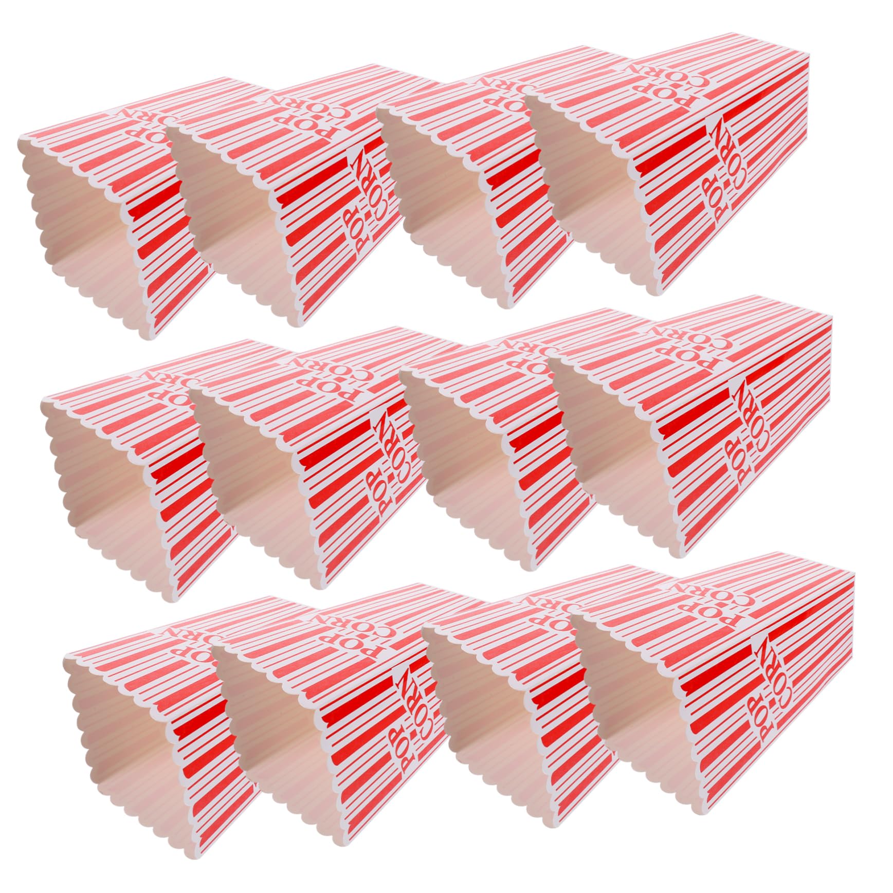 Mikinona Small Popcorn Boxes for Party 12pcs Popcorn Treat Containers Movie Night Bulk