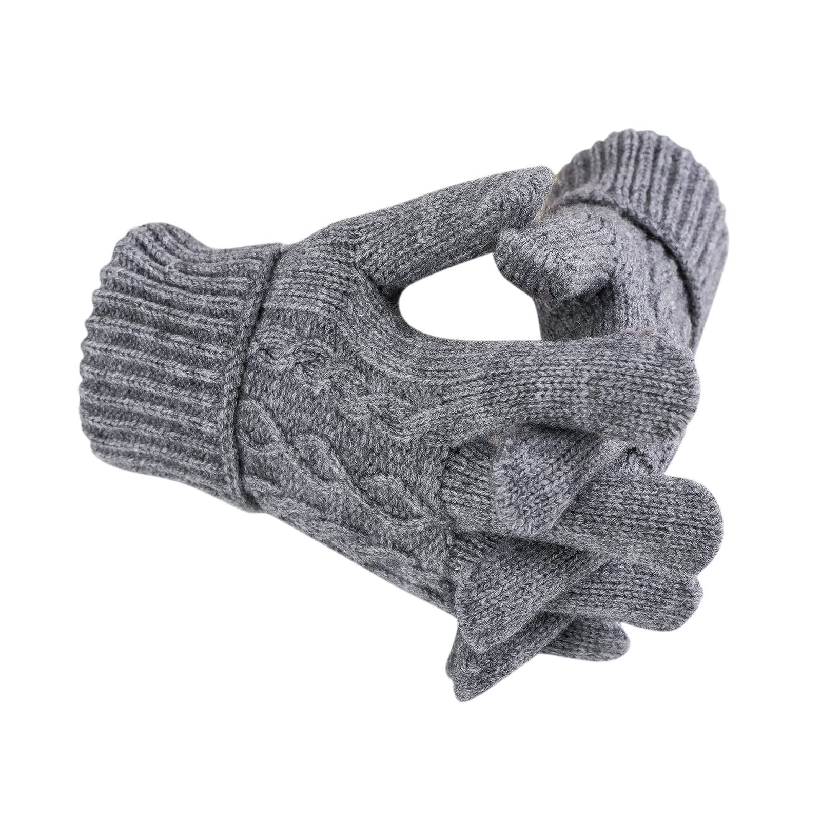 Fingerlose Handschuhe Damen Damen Winterhandschuhe  Produktbild-Vorschau 5