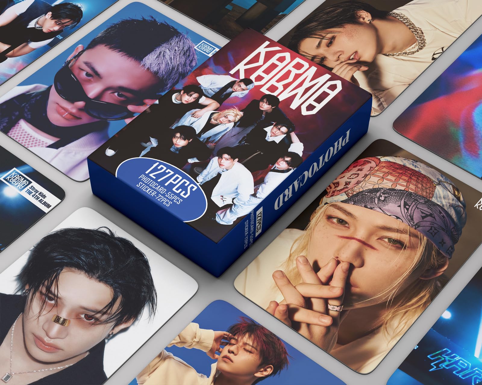 Amazon.com: Stray Album Karma Photocards 127 PCS Karma Postcard