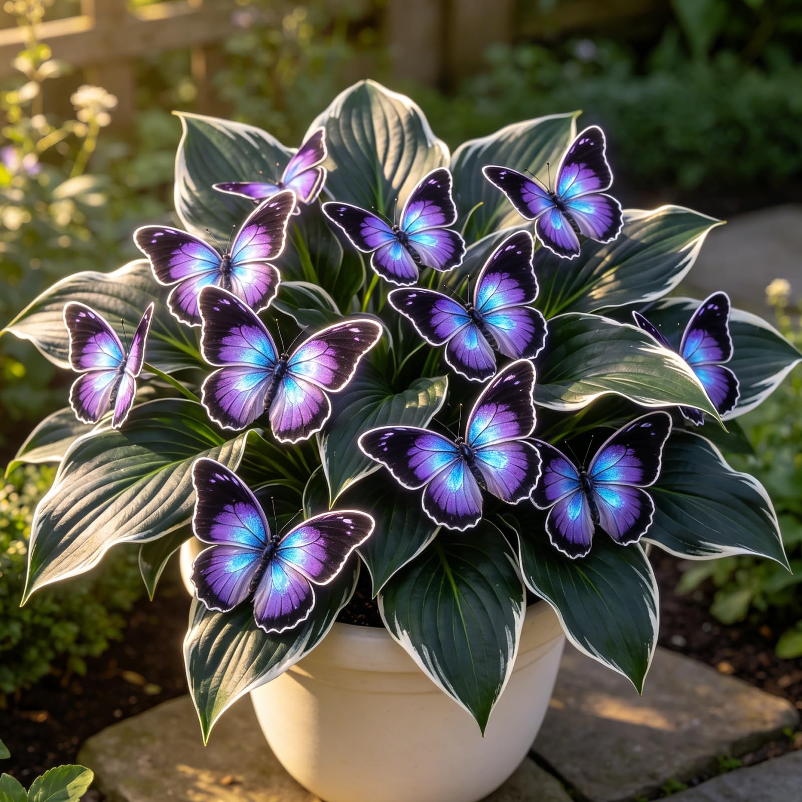 Perennial Hosta Bulbs for Planting UK-Rare-Large Brilliant-Excellent Display-Easy Growing-Perfect for Garden&Potted-10bulbs-B