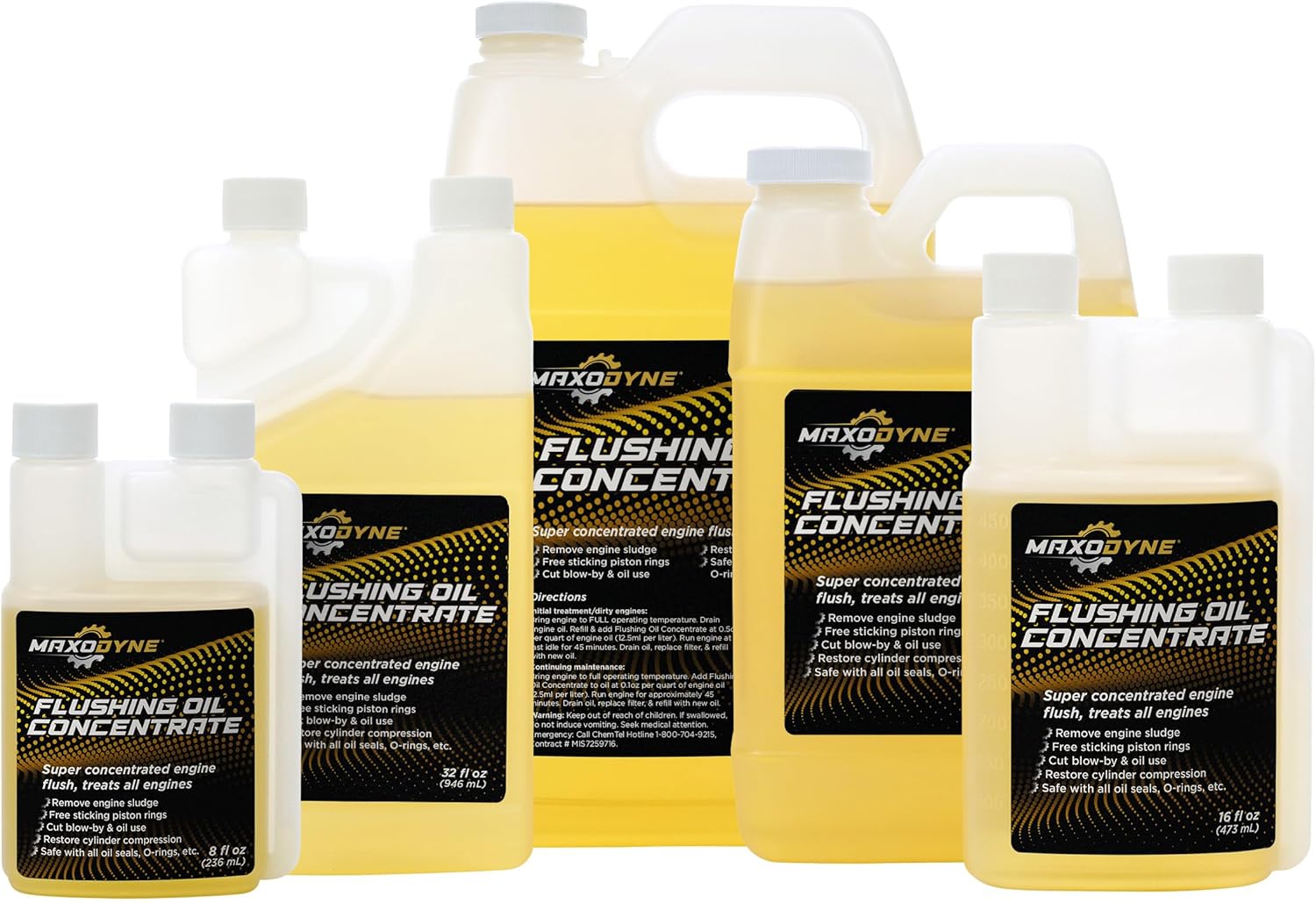 MAXODYNE® Flushing Oil Super Concentrated Engine Flush 16 fl oz (473 mL)