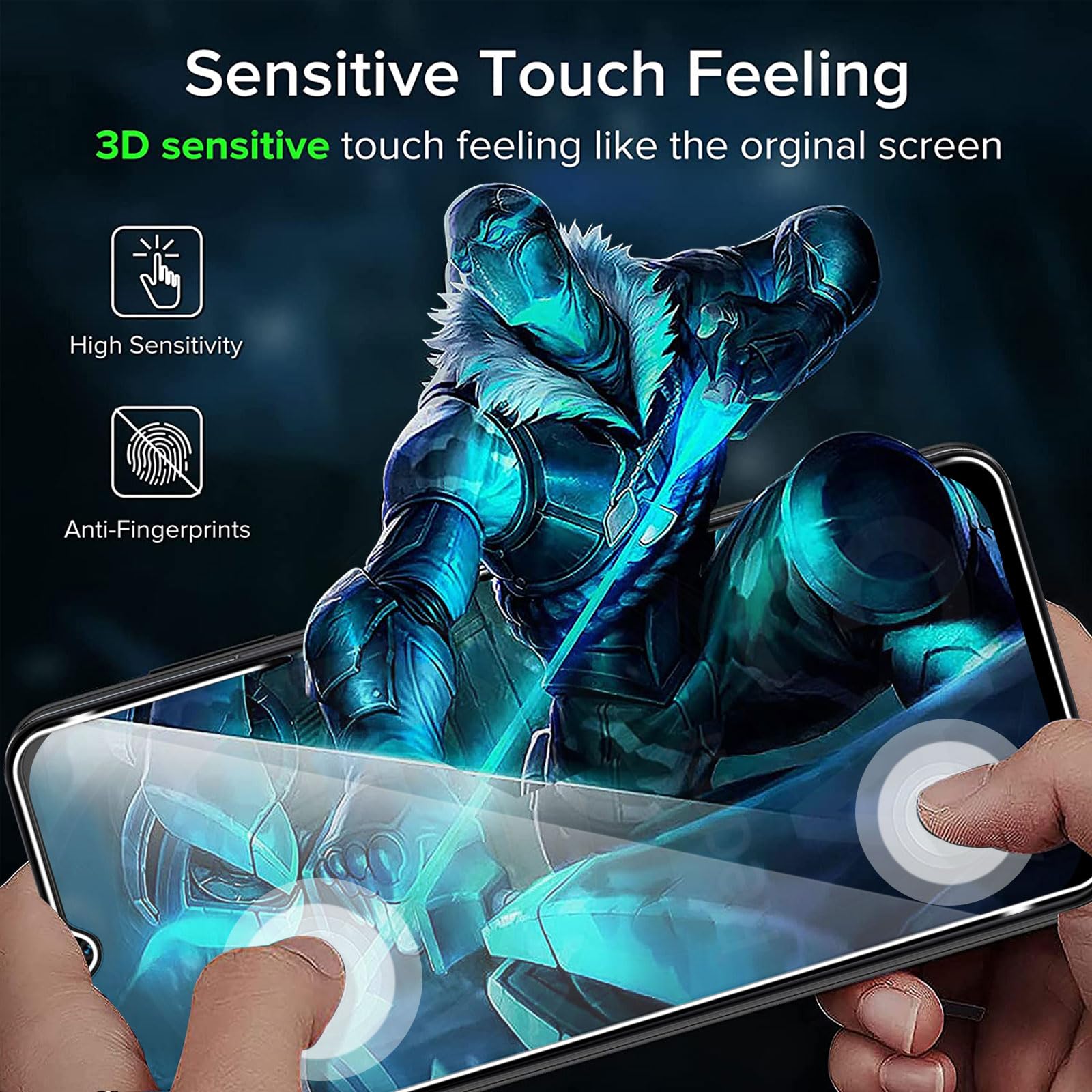 Vetro Temperato 9H Per Xiaomi Mi A3 | MoEx Pellicola Protettiva Antiurto E Antigraffio (2 Pezzi)