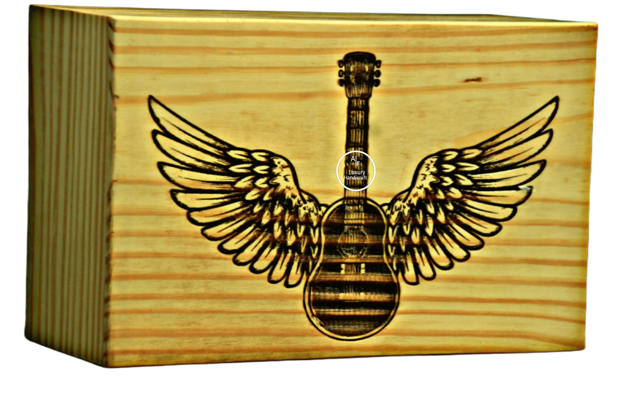 Urne funéraire en bois de guitare : un hommage artisanal haut de gamme