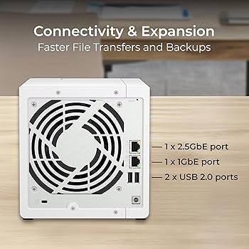 Amazon.com: QNAP 4 Bay NAS with 24TB Storage Capacity