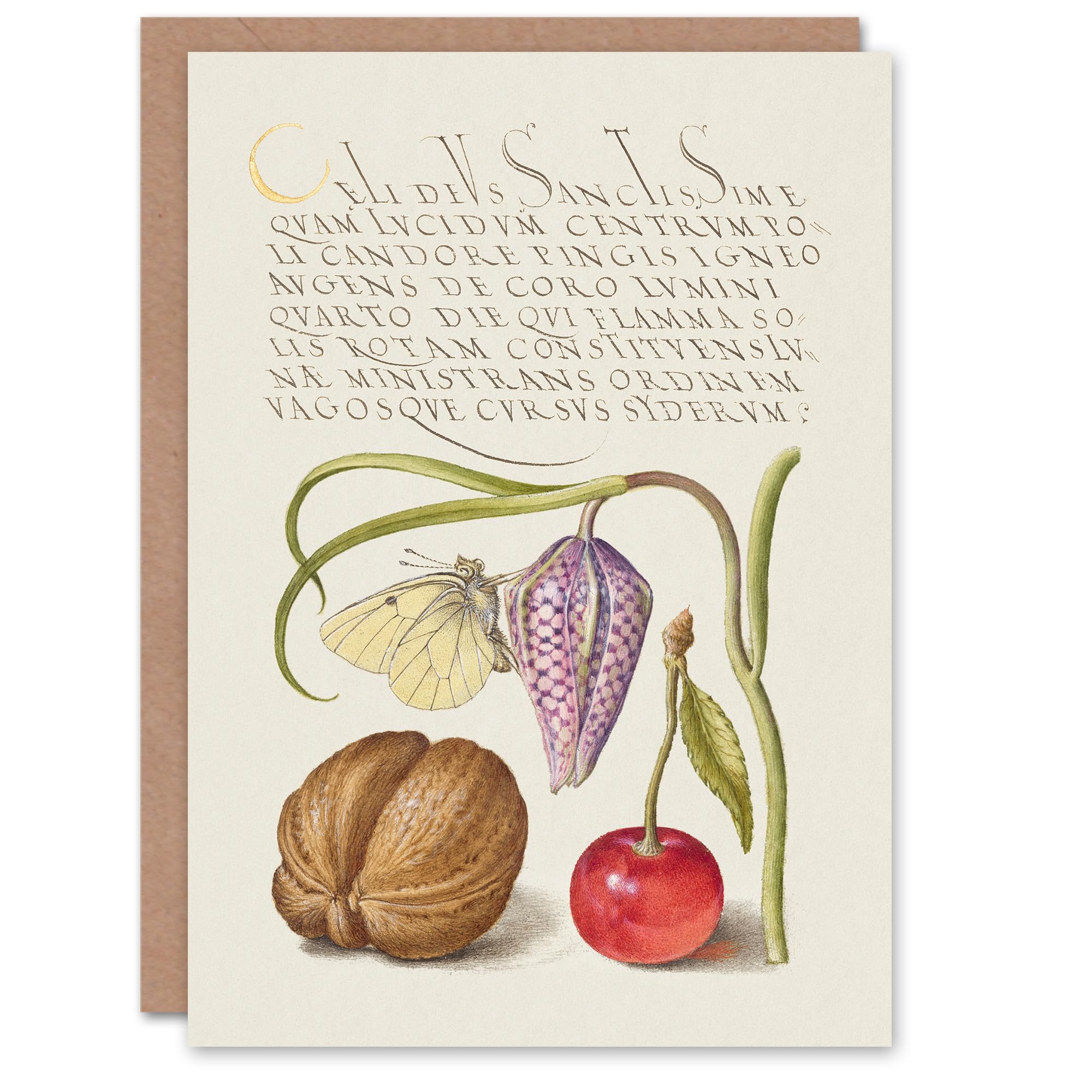 Artery8 Model Book of Calligraphy Art Card Snakeshead Walnut and Cherry