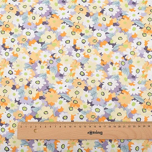 Miniatura 4 de Hanjunzhao 8 paquetes de tela de cuartos gruesos, material de costura precortado para acolchar, patchwork, manualidades, 18 x 22 pulgadas