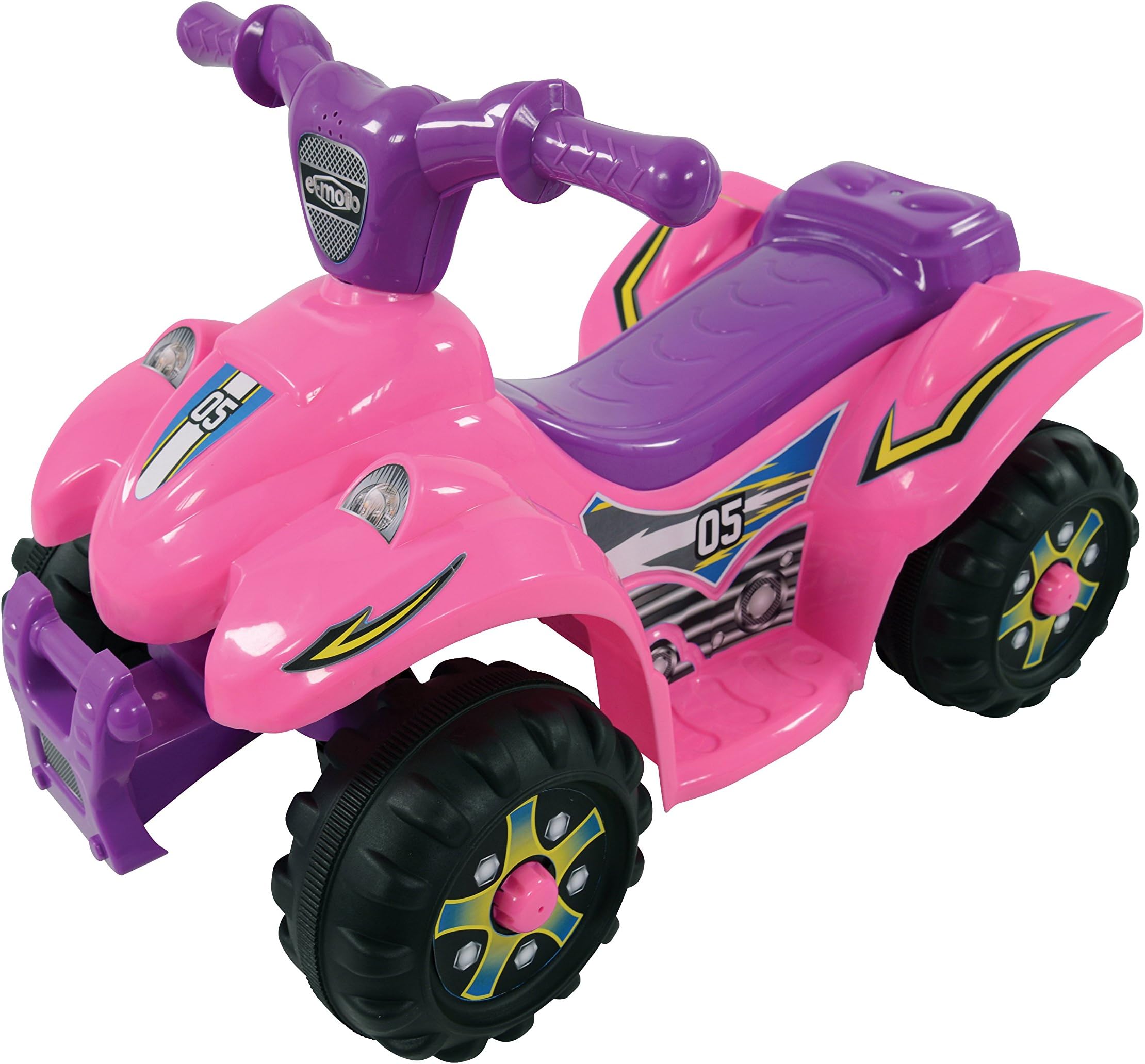 EMOTO M09257 Girls Mini Quad with 6 V Battery