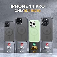 Vista 698 de MOCCA - Funda magnética resistente para iPhone XR de 6.1 pulgadas, compatible con MagSafe, funda con protección contra caídas de grado militar