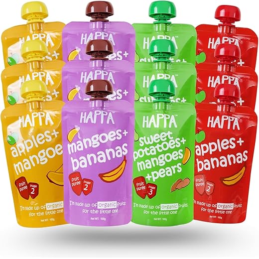 Happa Puree 100 Fruits & Vegetables 100g