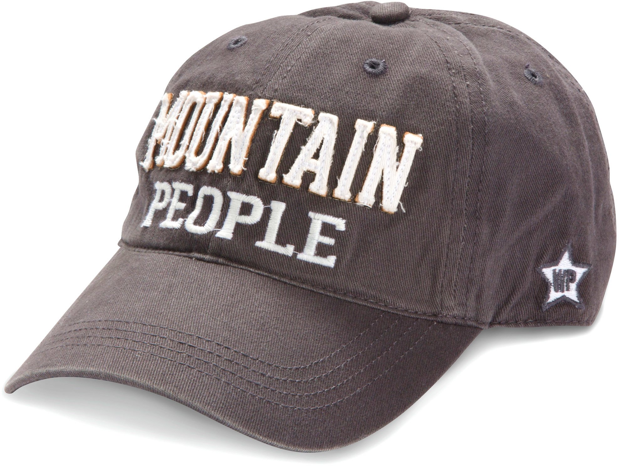 Pavilion Gift Company Mountain People Adjustable Strap Cap