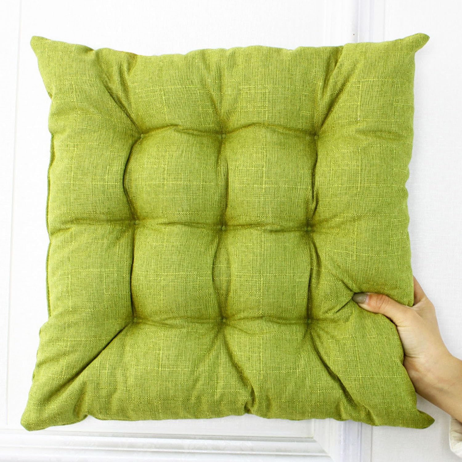 Coussins d'assise carrés 45x45 pour chaises de salle à manger et terrasse extérieure