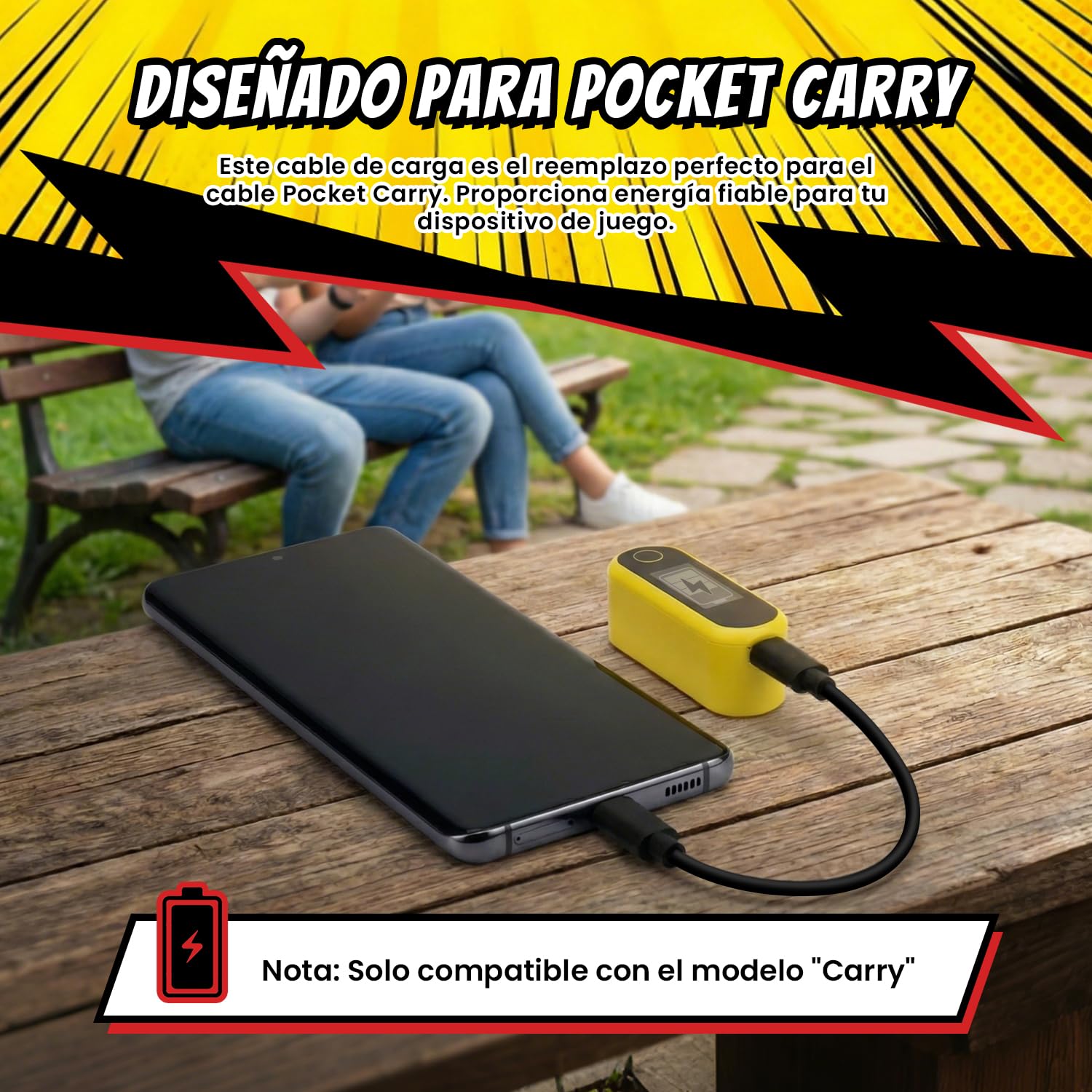 Mcbazel Cable de Carga Tipo C a Tipo C,Cargador de Repuesto USB-C 5V/1A para PS5/Switch Pro/Brook Pocket Auto Catch Carry, para Kindle Paperwhite 5/Auriculares Inalámbricos y Electrónica Pequeña