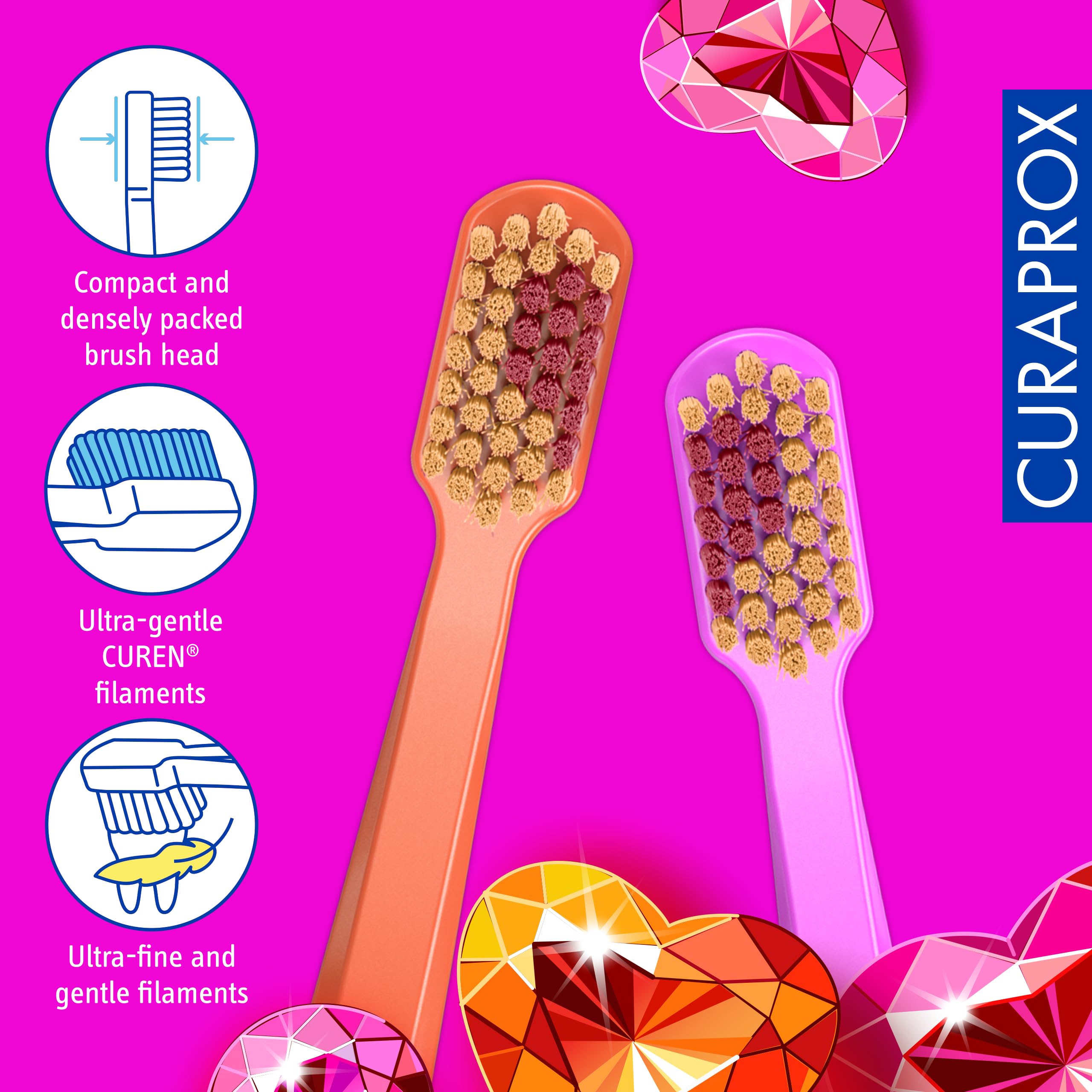 クラプロックス　5460 ×8 Amazon | クラプロックス (CURAPROX) CS5460 LOVEエディション