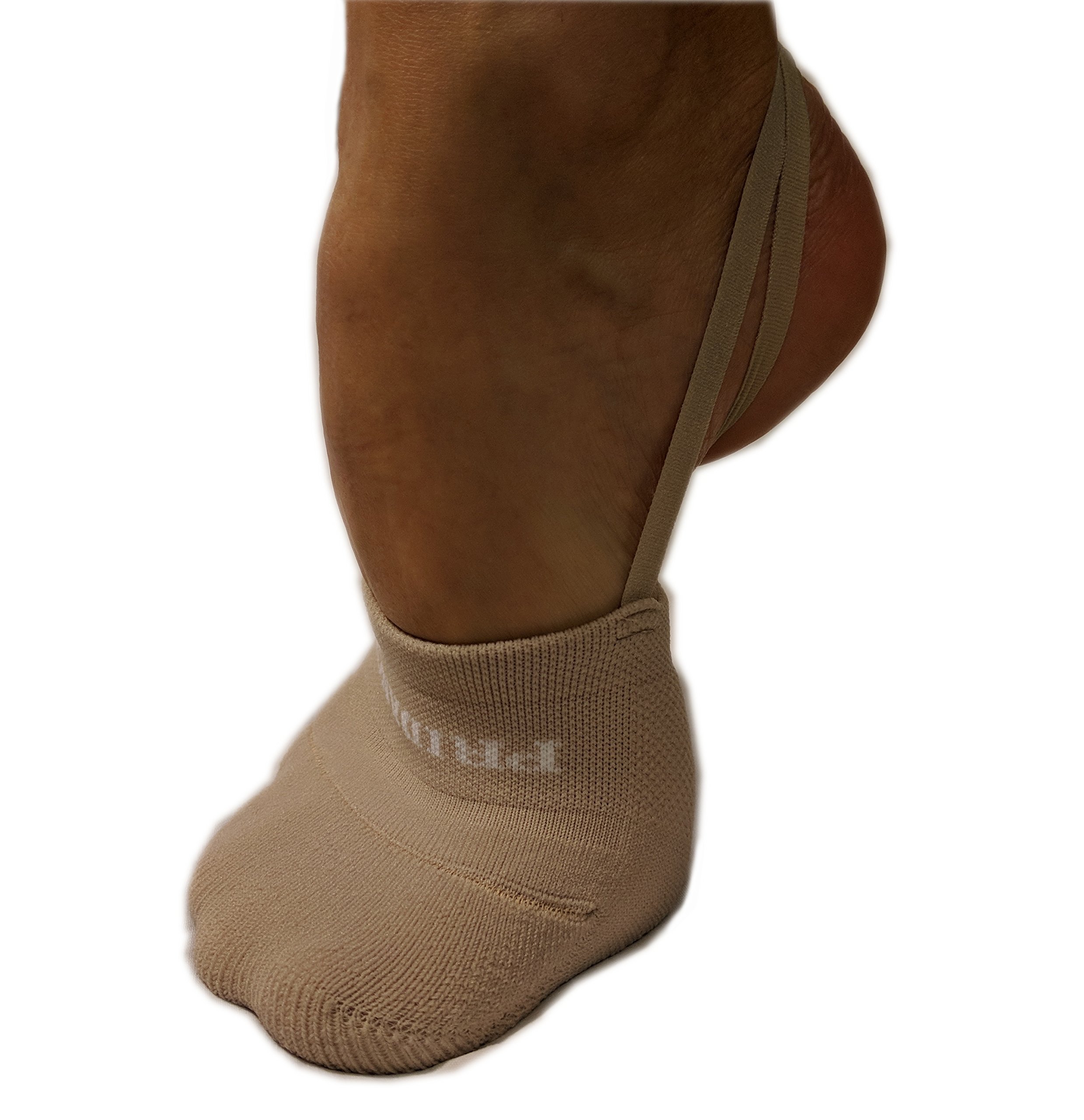 Calcetines De Media Punta LALAFINA Para Ballet, Danza Y Yoga - Talla XS, Color Beige