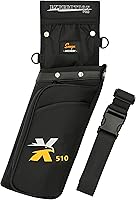 Vista 12 de SUNYA X510 Carcaj de Flechas para Campo y Competencia de Cadera Carcaj de Tiro con Arco de 3 Ranuras Sin Ruido con Sistema de Almacenamiento