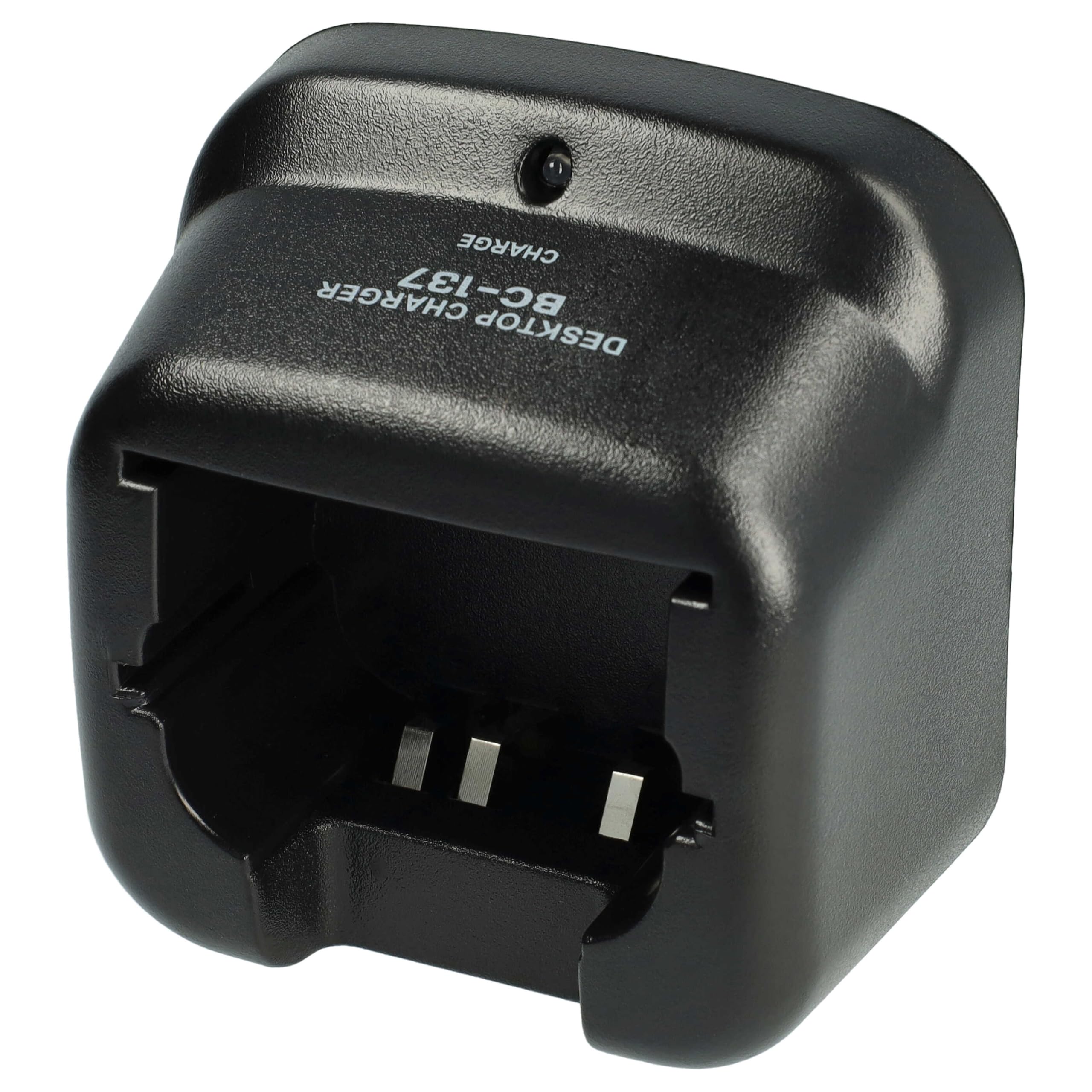 vhbw Chargeur Double Compatible avec Icom IC-A24, IC-F11, IC-A6, IC-A6E, IC-A24E Batteries de Radio - Socle + Prise