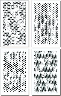 Mylar Camouflage Stencils Duck Rifle Gun Airbrush Spray Paint Mask TAC CAMO 4pk