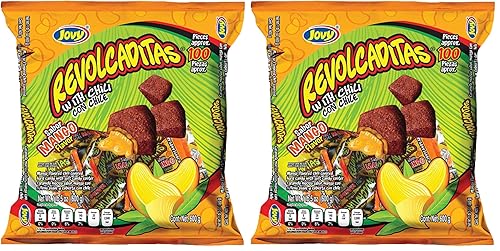 Miniatura 4 de Jovy - Revolcaditas con sabor a sandía con chile  Bolsa de 170 g  Dulce mexicano