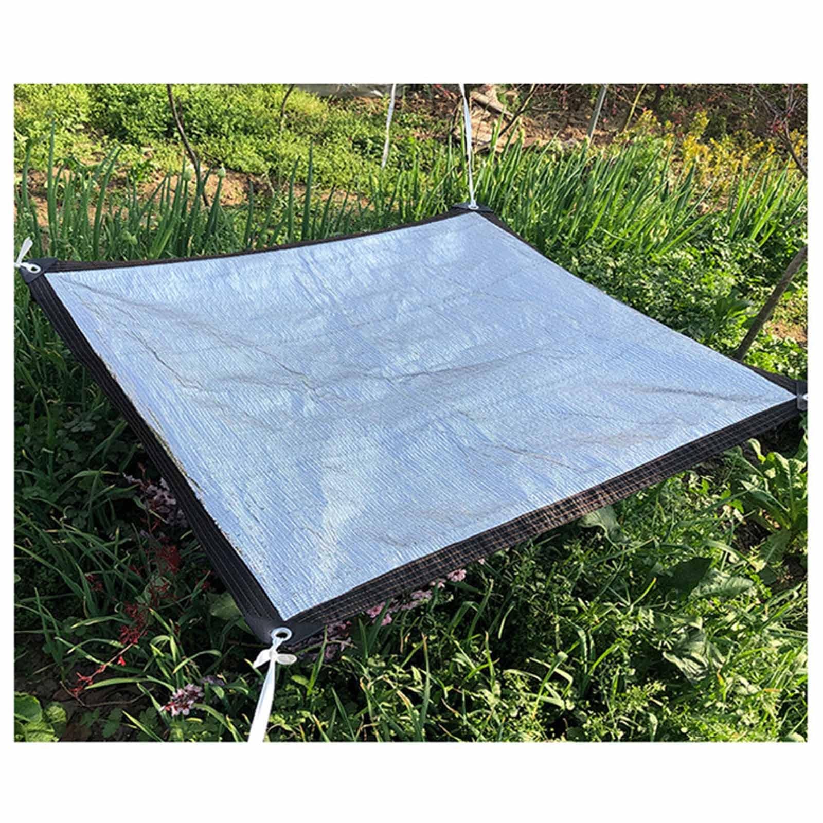 Toldo de malla de 2 x 2 m a 6 x 6 m, 99 % resistente a los rayos UV, para protección de plantas y flores de jardín, red para exteriores (13 x 32 pies)