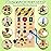wakeInsa Busy Board with led Light Sorting Sensory Travel Toys for Toddlers 1-3 Wooden Toddler Busy Board Montessori Toys for 1+ Year Old