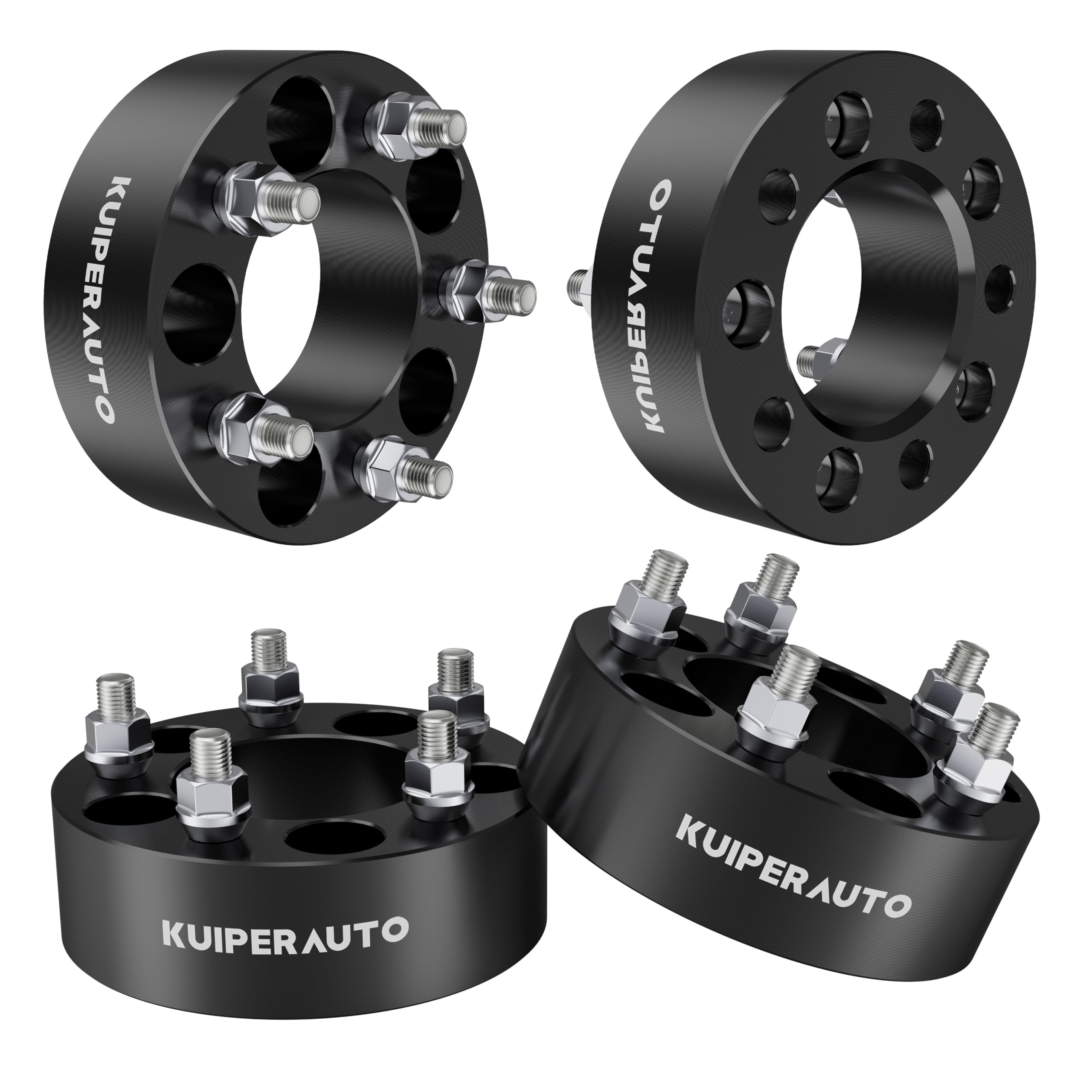 KUIPERAUTO 5x4.75 Wheel Spacers, 2 inch 5X120.65mm Forged Wheel Adapters Compatible for 1982-2002 Chevrolet Camaro, Compatible for 1991-2004 GMC