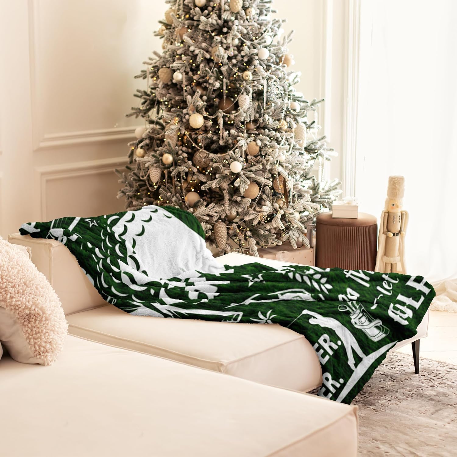 Golf Gifts for Men, Golf Gift for Men Unique, Golfing Gift for Him, Birthday Thanksgiving Day Golfing Presents, Golfer Present for Sport Lover Blanket Gift 50"x60" - Image 4