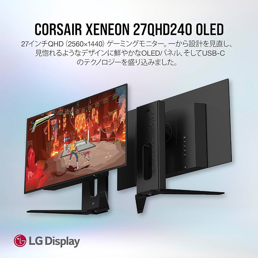 Amazon.co.jp: Corsair XENEON 27QHD240 27-Inch OLED QHD(2560x1440