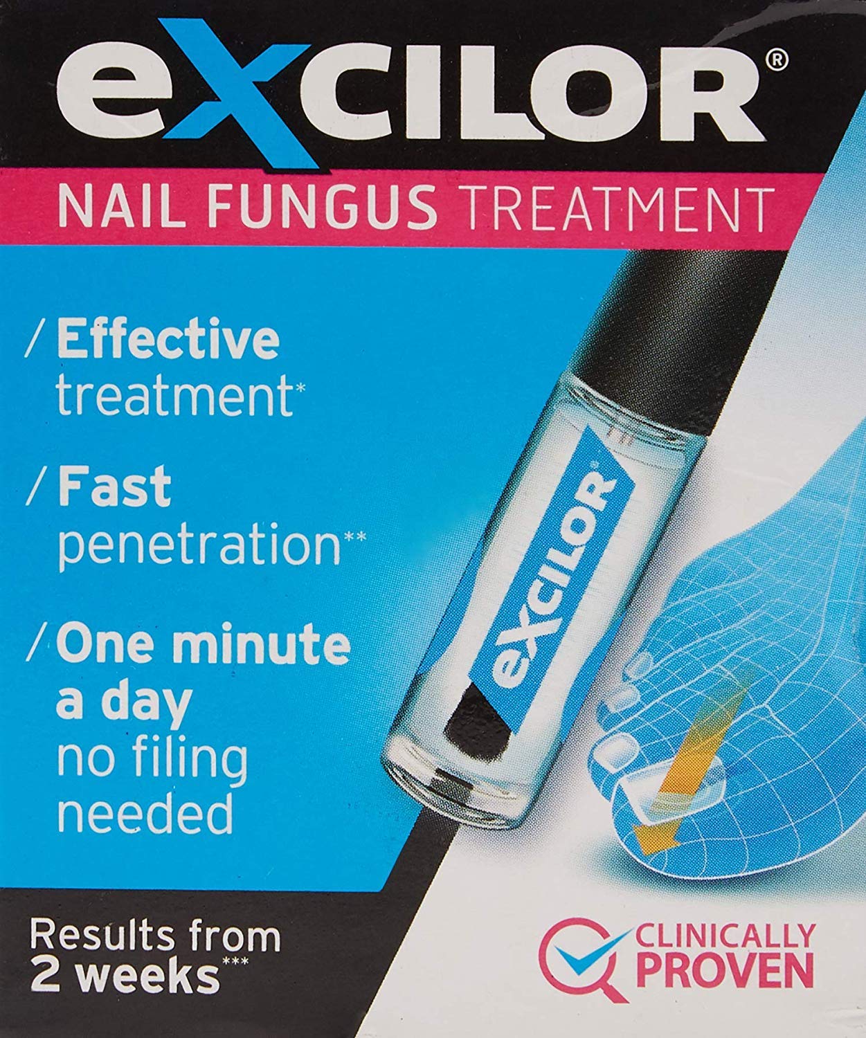 Excilor Solution for Fungal Nail Infection