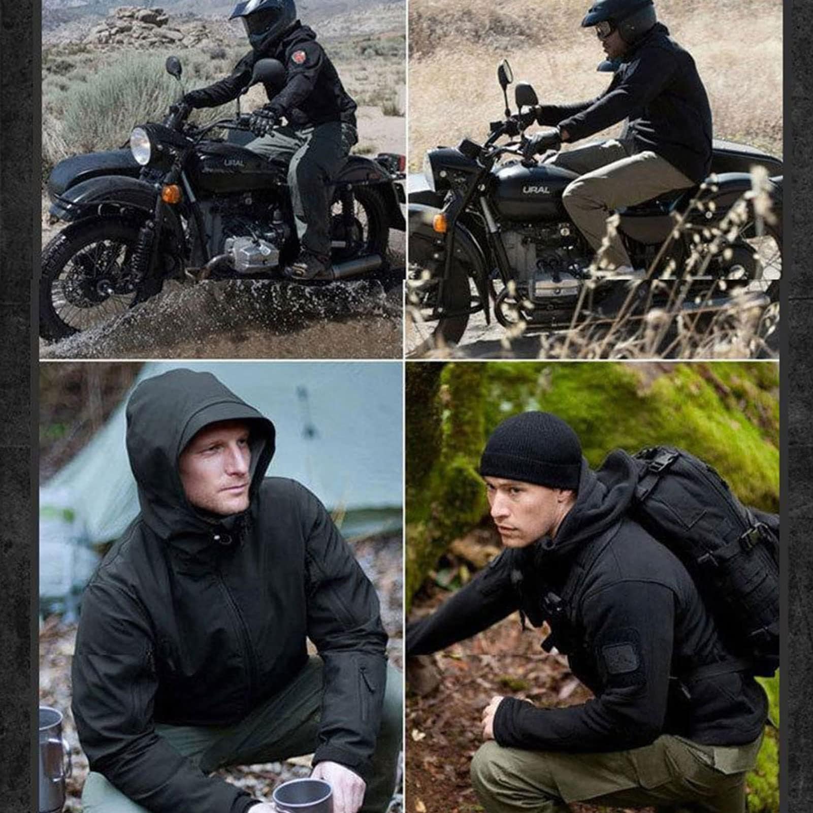 Chaqueta y pantalón táctico, traje militar de camuflaje para hombre, impermeable y ligero, equipo de caza al aire libre