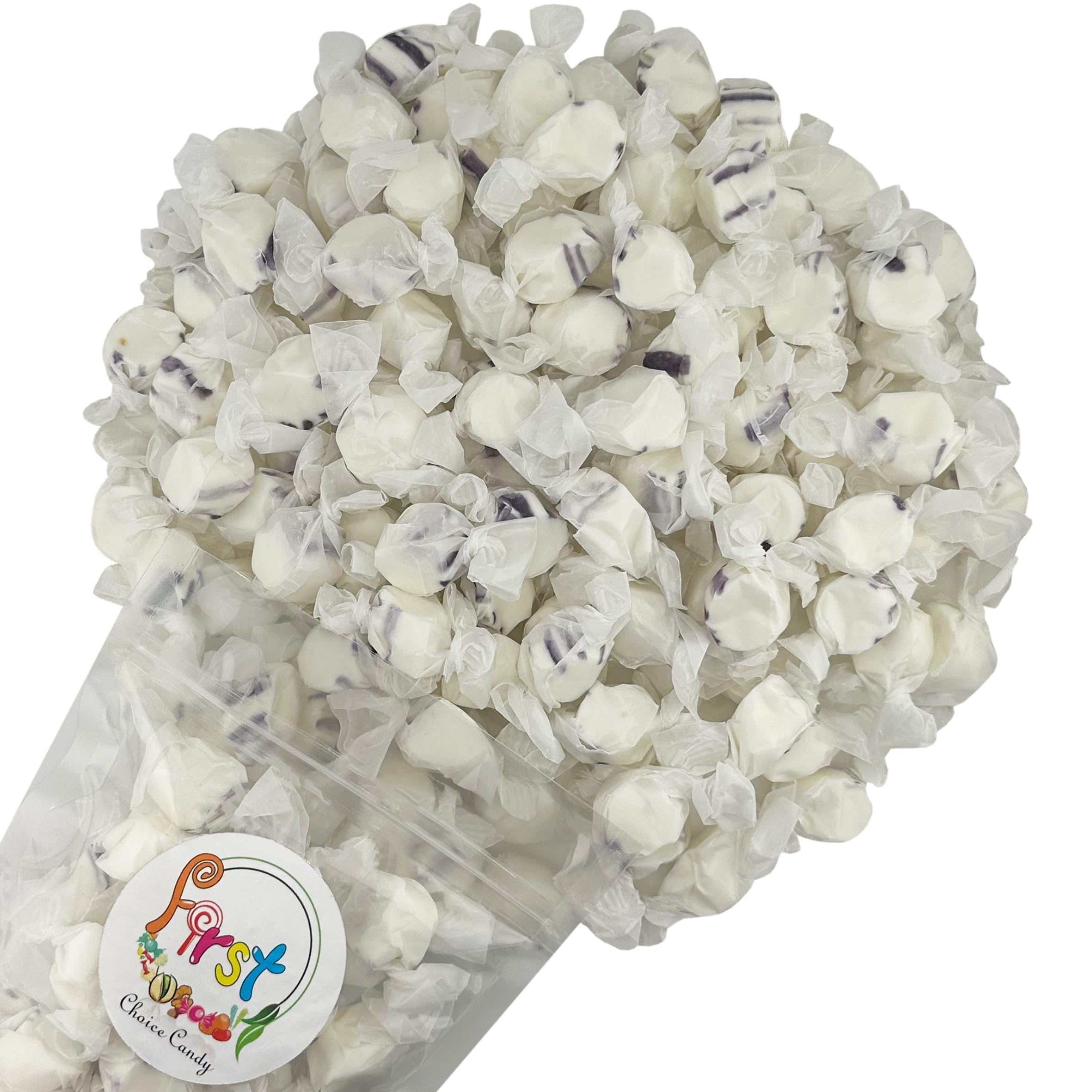 FirstChoiceCandy All Flavor Gourmet Saltwater Taffy (Black Licorice, 2 LB)