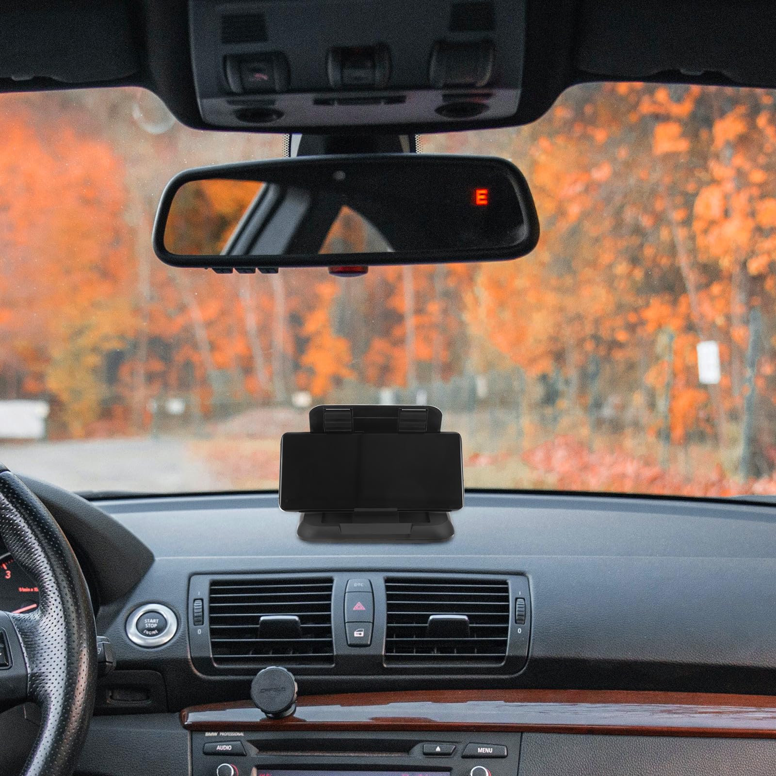 Beaupretty Soporte para Teléfono Móvil para Coche Resistente a Altas Temperaturas Base de Silicona Antideslizante Adecuado para Conducción Segura