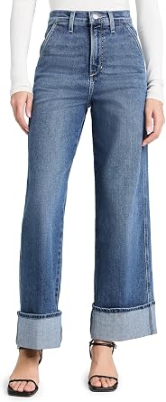 Joes Jeans Womens The Trixie High Rise Wide Leg Denim Trouser