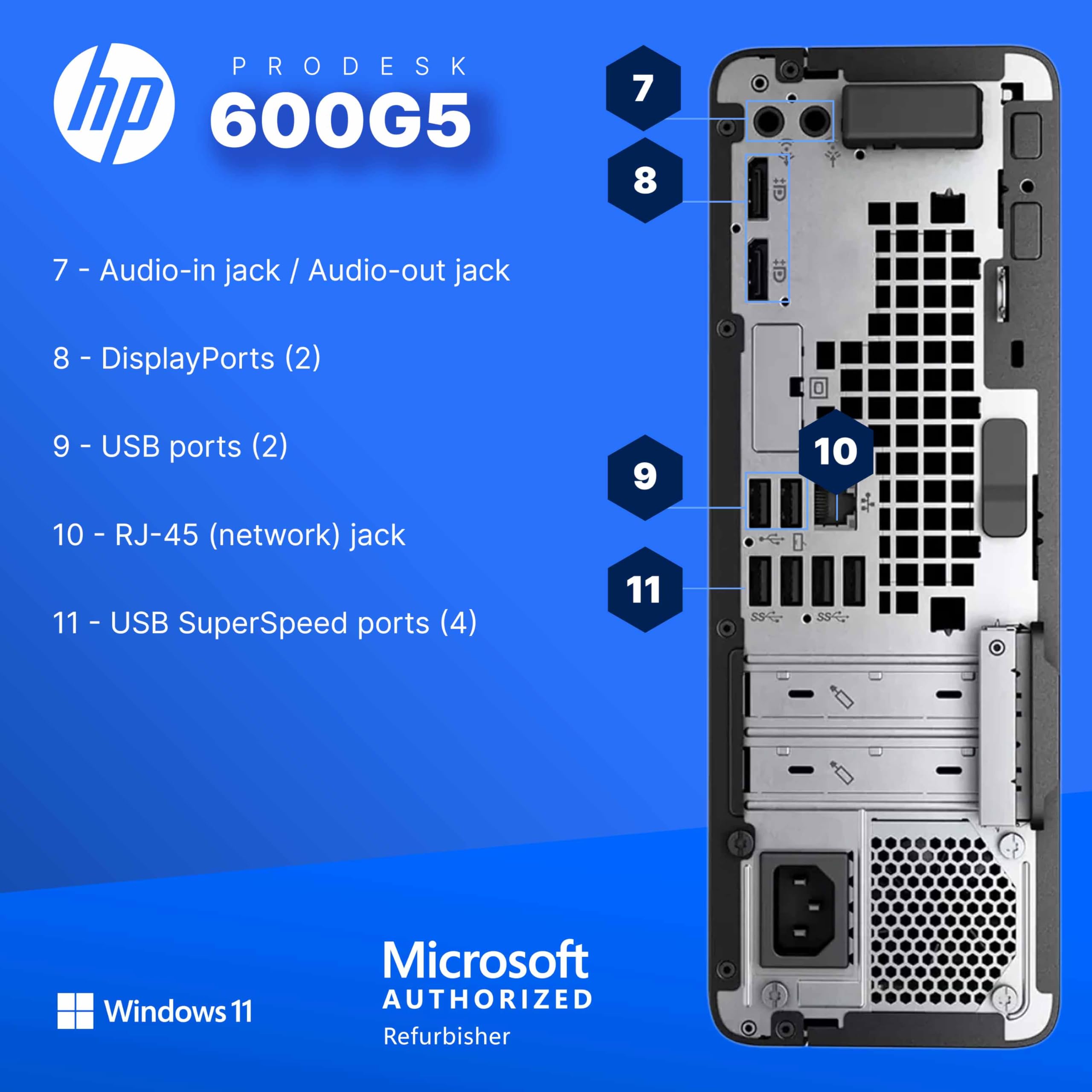 Amazon.com: HP ProDesk 600 G5 Desktop Computer | Intel Core i5 9th