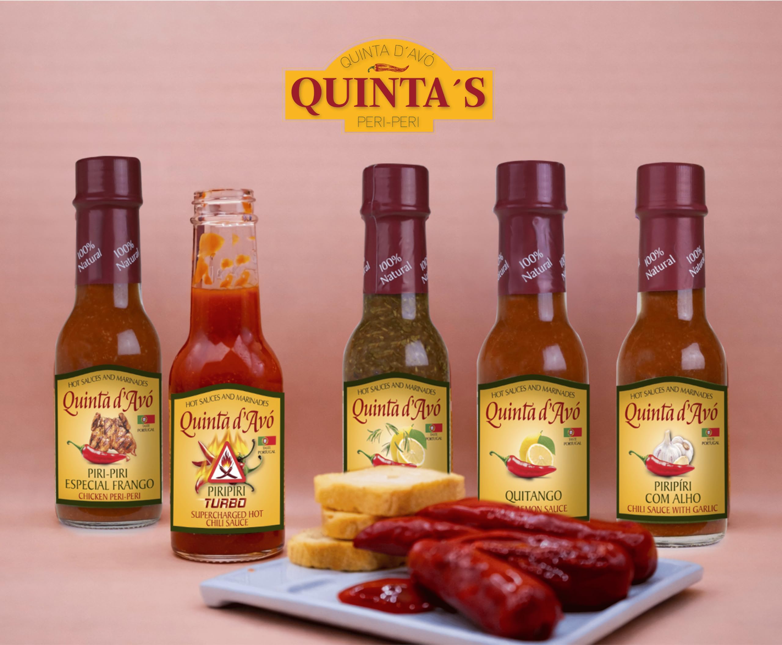 Pack 3x95ml Piri Piri Alho Portugal