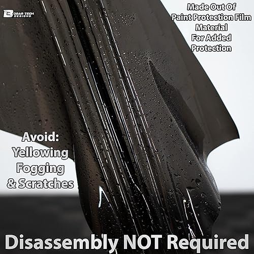 Miniatura 4 de BOGAR TECH DESIGNS Kit de tinte de luz completa para faros delanteros compatible con Chevy Silverado 2022-2024, humo oscuro