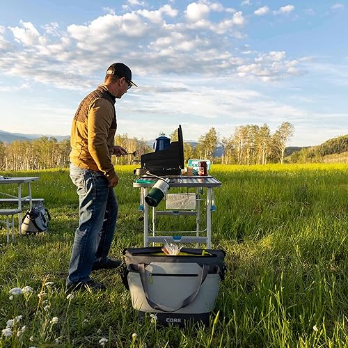 Miniatura 2 de CORE Insulated Leak Proof Soft Coolers for Camping, Outdoor, Lunch, Travel, Picnic, Beach Accessories 12 Can 20 Can 30 Can 36 Can Small & Large