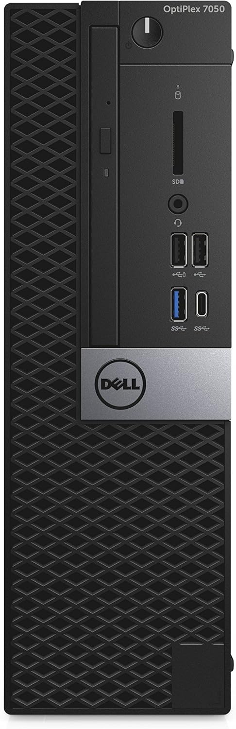 Dell OptiPlex 7050 Small Form Factor Desktop Computer, Intel Core i7-7700, 8GB DDR4, 1TB Hard Drive, Windows 10 Pro (HDHJD)
