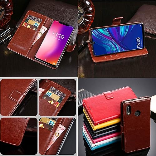 Miniatura 3 de Mengtu Funda de cuero con tapa de silicona TPU para Xiaomi Redmi Note 9S  Note 9 ProNote 9 Pro Max Book Business Folio Protector de cartera con