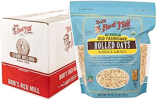 Bob's Red Mill Organic Old Fashioned Rolled Oats, 32-ounce (Pack of 4)