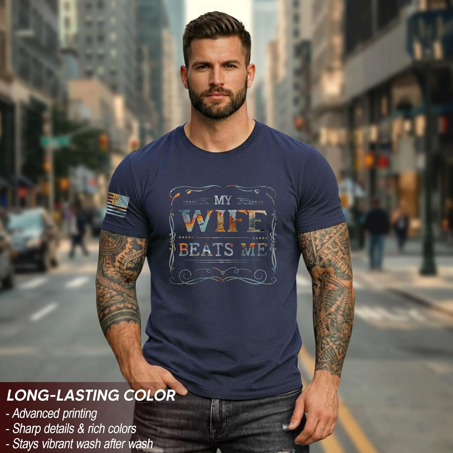 My Wife Beats Me Shirt, Husband Shirt for Men, Vintage Husband and Wife Shirts