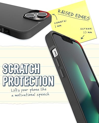 Miniatura 3 de Smartish Gripmunk - Funda magnética para iPhone 14, compatible con MagSafe ligera + protectora, funda de agarre delgadafina con forro de microfibra